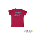 Magenta "Years Fly By" Statement Graphic T-Shirt | Kids 6-10 Years | Jazl Mini