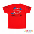 Red "Years Fly By" Statement Graphic T-Shirt | Kids 6-10 Years | Jazl Mini